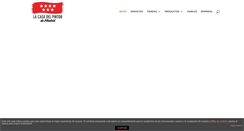 Desktop Screenshot of lacasadelpintordemadrid.com